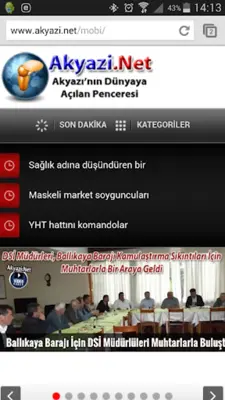 Akyazi.Net android App screenshot 4